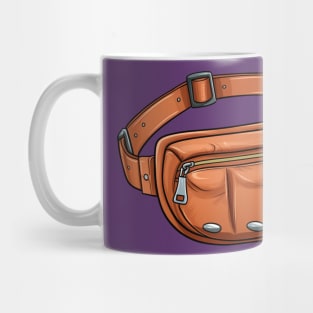 Leather Fanny Pack Belt Bag Athletic Trainer Mug